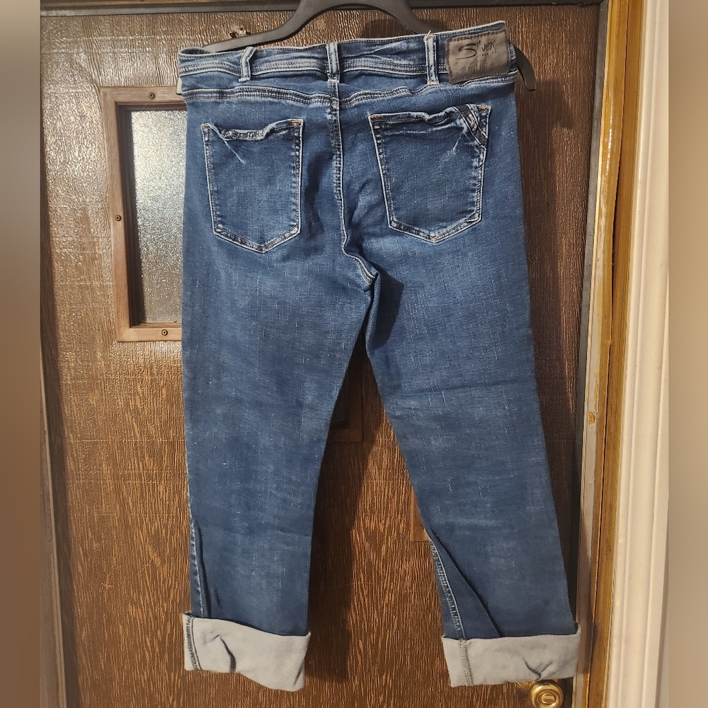 Silver jeans